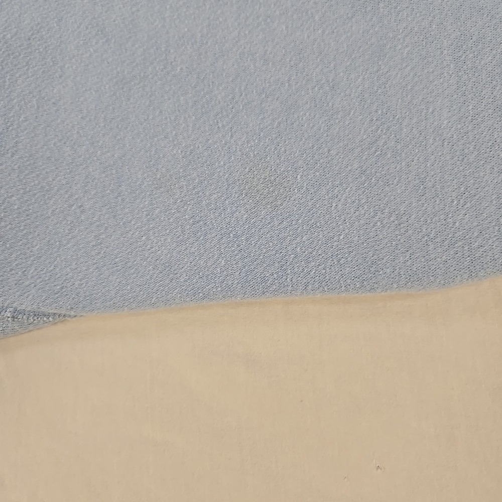 Vintage 80s BMW Raglan Sweatshirt Size Large Baby Blue Crewneck - Picture 8 of 11